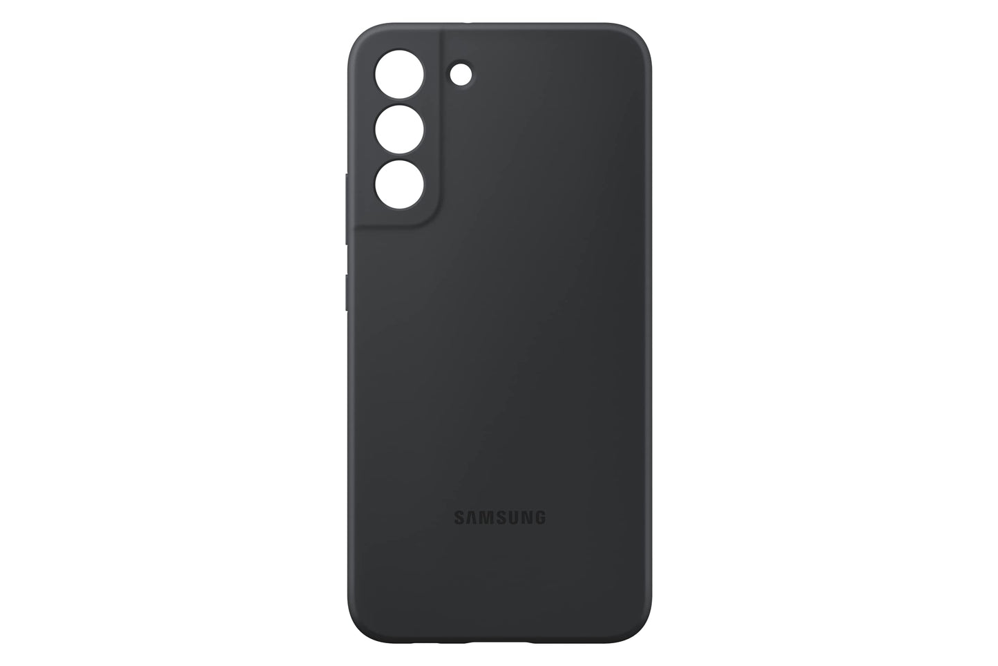 Samsung Electronics Galaxy S22+ Silicone Cover Protective Phone Case Soft Sleek Protection Slim Design Matte Finish US Version Black (EF-PS906TBEGUS)